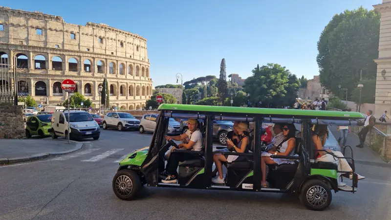 Appian Way and catacombs golf cart tour thumbnail
