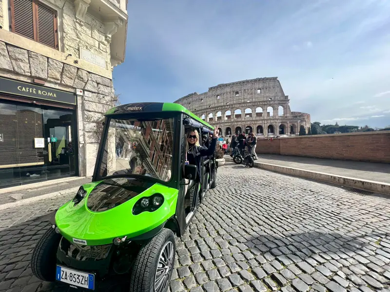 Rome night golf cart tour thumbnail